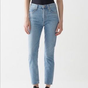 Agolde Jamie Hi Rise in Brooklyn